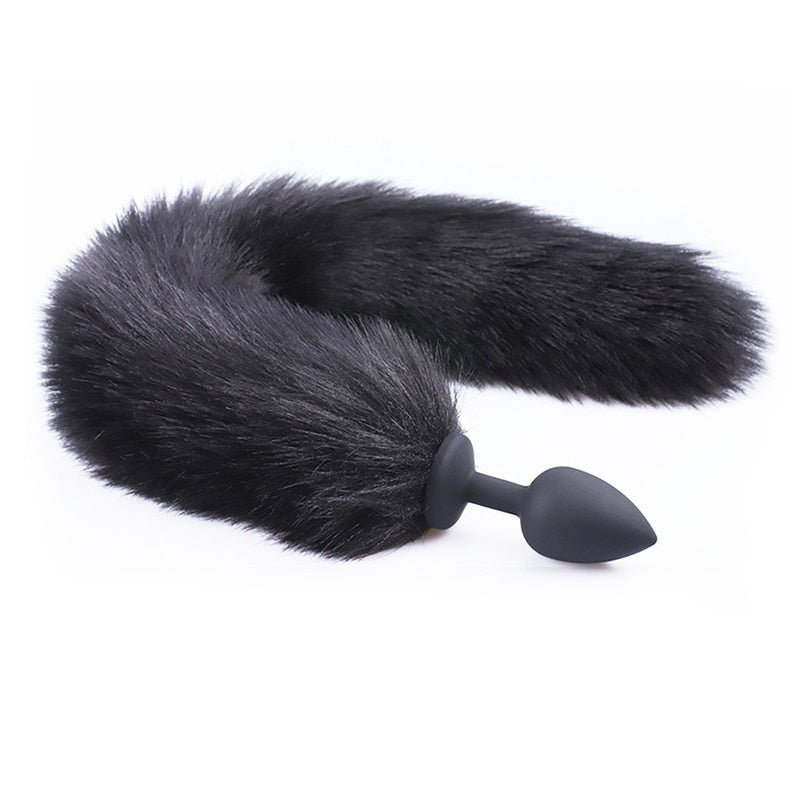 BDSM Fox Tail Butt Plug
