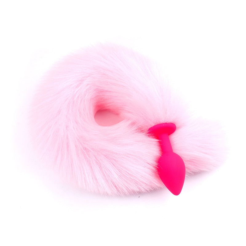 BDSM Fox Tail Butt Plug