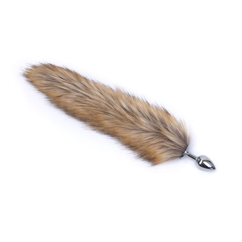 BDSM Fox Tail Butt Plug