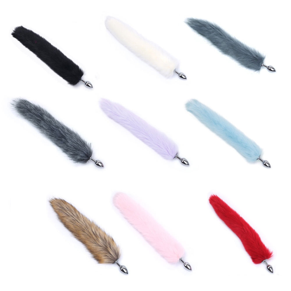 BDSM Fox Tail Butt Plug