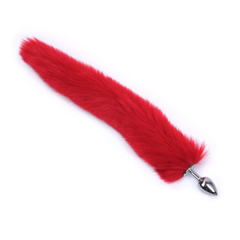 BDSM Fox Tail Butt Plug