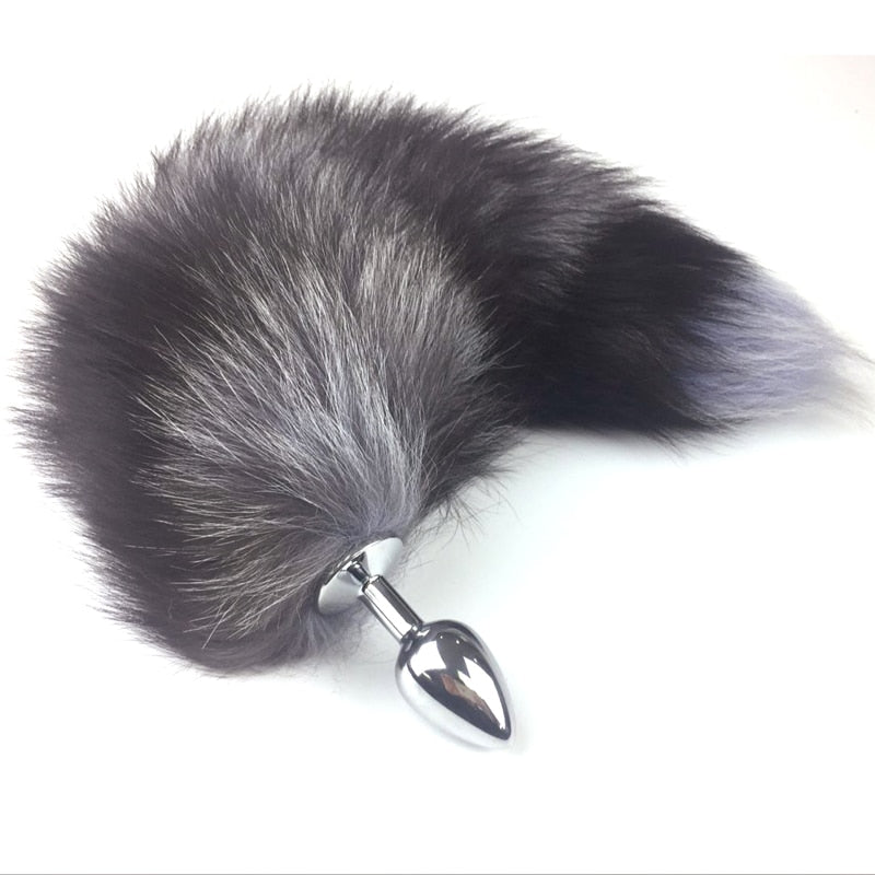 BDSM Fox Tail Butt Plug