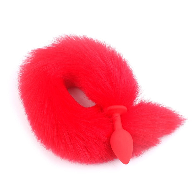 BDSM Fox Tail Butt Plug