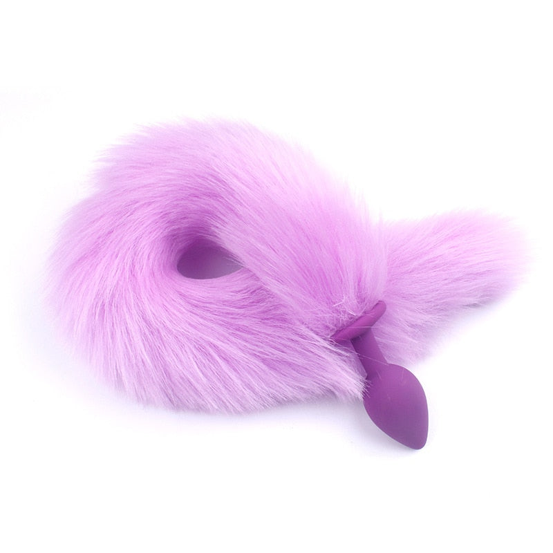 BDSM Fox Tail Butt Plug