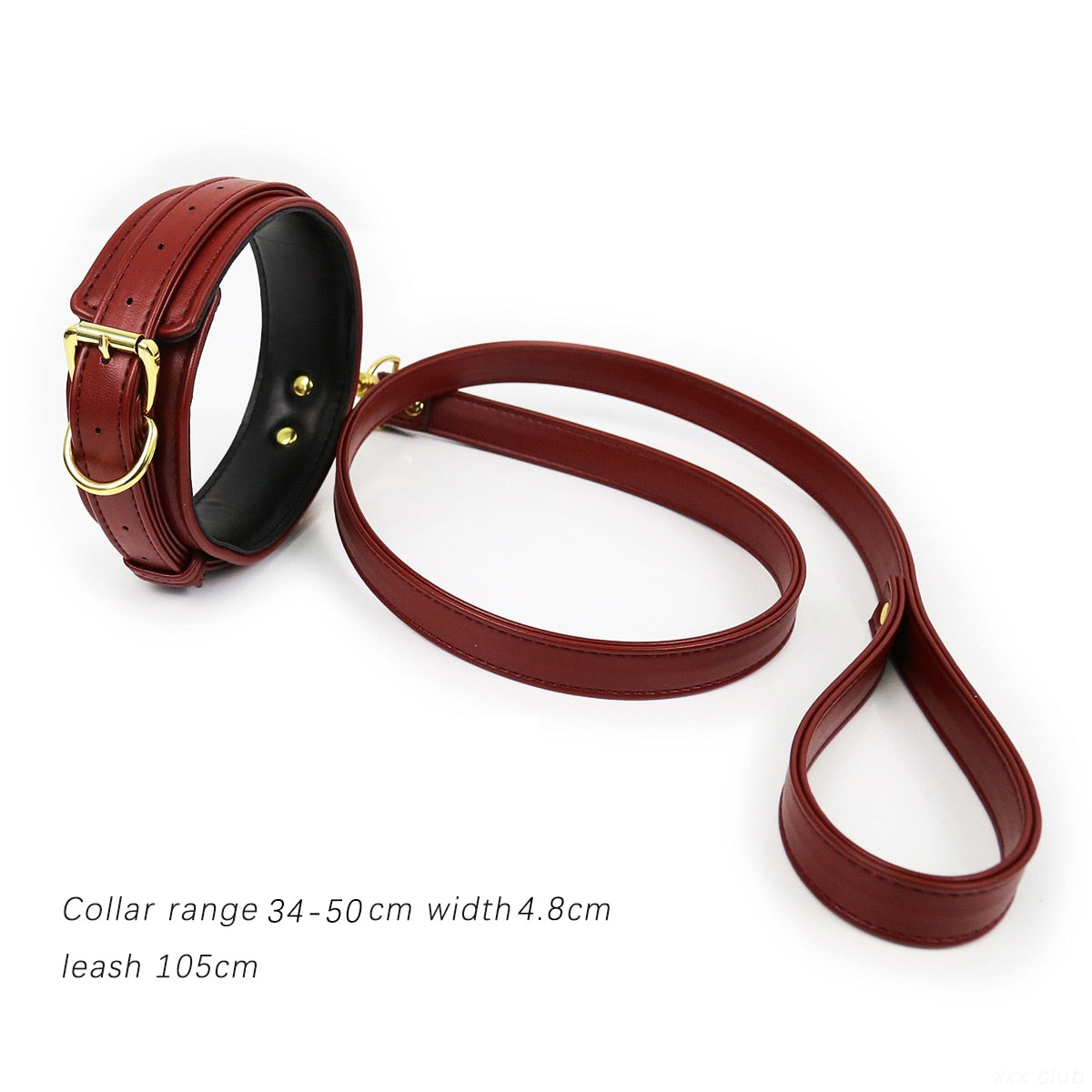 BDSM Bondage Collar & Leash