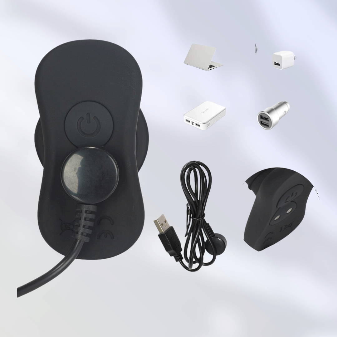 Wireless Remote Electric Shock Anal Plug by BIRDSEXY