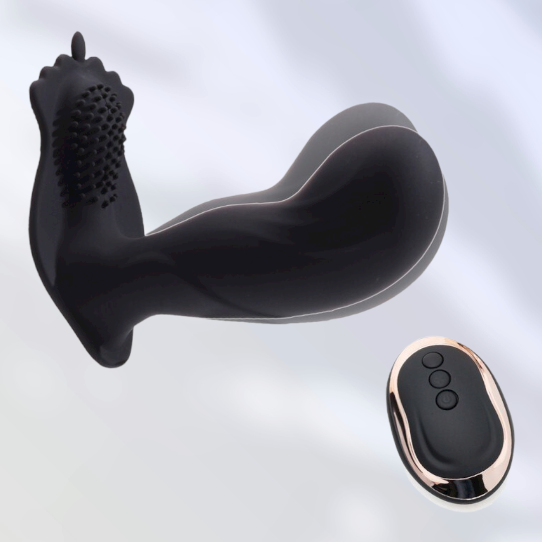 Wearable Silicone Clit & G Spot Vibrator by YEAIN