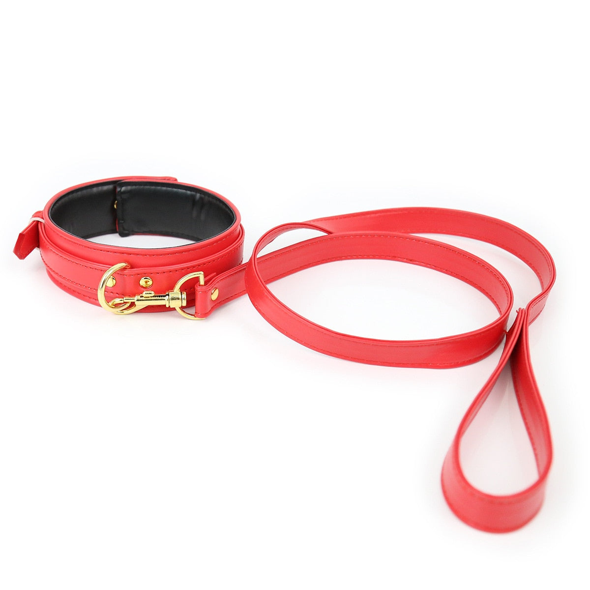 BDSM Bondage Collar & Leash